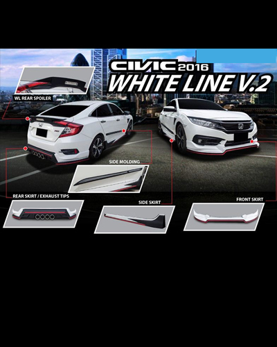 BODY LIP HONDA CIVIC 2016 MAU V2